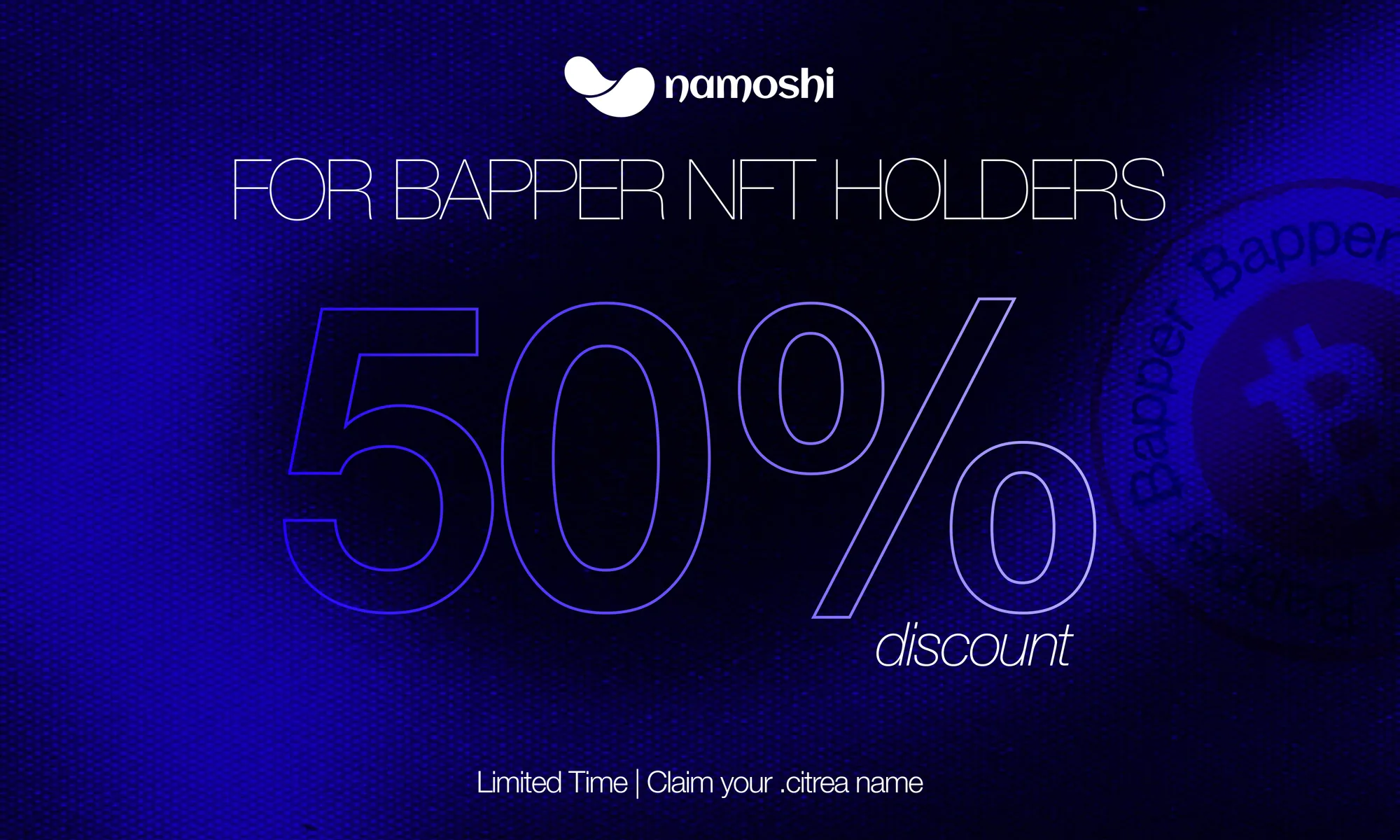 Bapper NFT holders discount